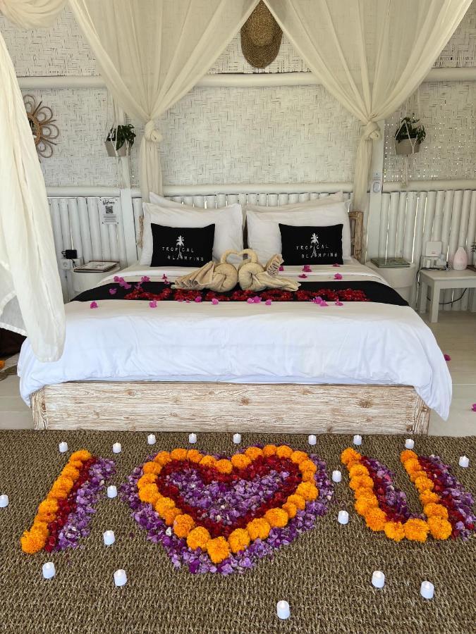 Tropical Glamping Nusa Penida - Private Romantic Seaside Bungalow Diamond Beach Pelilit Exterior foto